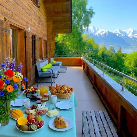 Thun Alps Scenic Views And Concierge By Swisshut Chalet Sigriswil