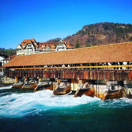 Lake Thun Alps Scenic Views And Concierge By Swisshut 木屋